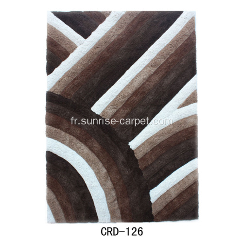 Microfibre douce laine 3D Design tapis